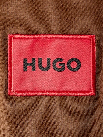 HUGO Футболка 'Diragolino212' в Коричневый