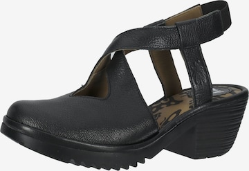 FLY LONDON Sandals in Black: front