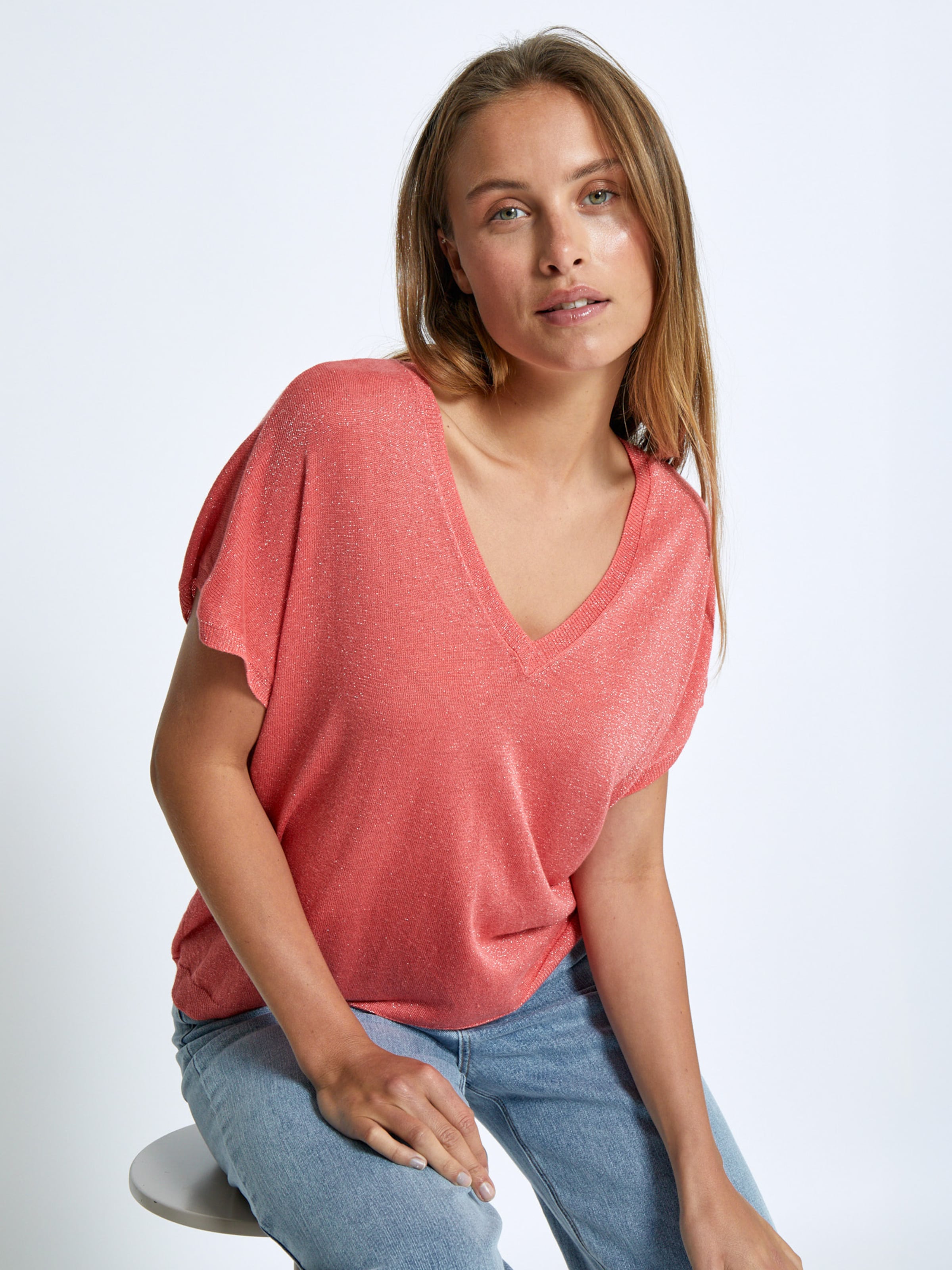 Haut 'Carlina' minus en rouge