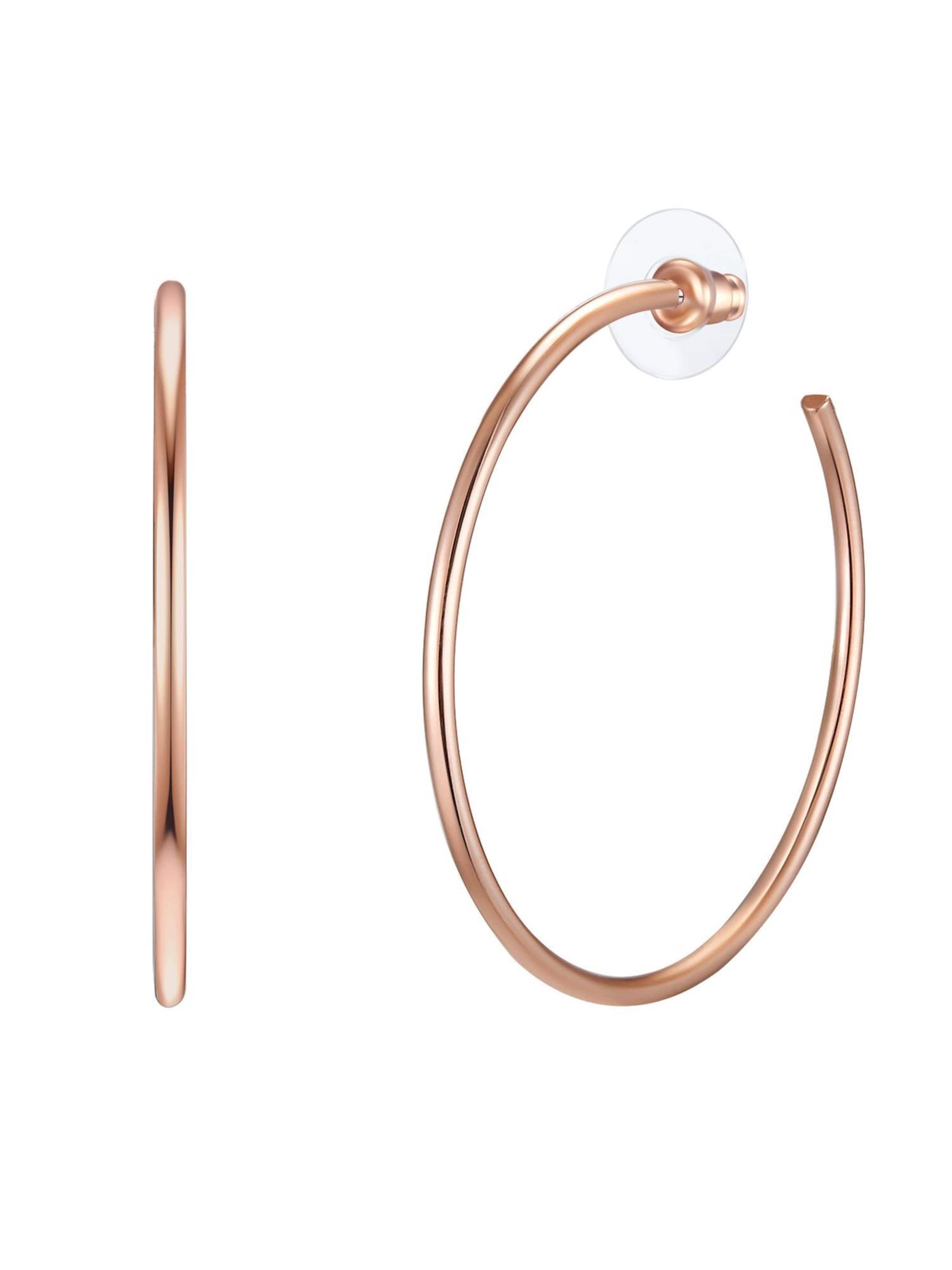 Lulu & Jane Oorbellen in Goud: voorkant