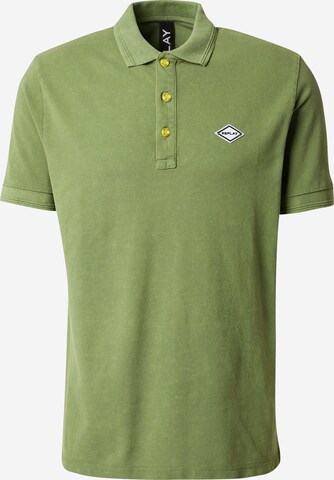 REPLAY Shirt in Groen: voorkant