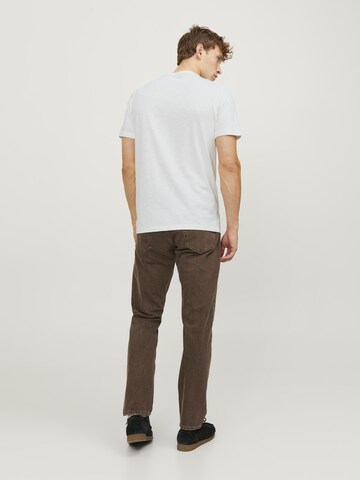 JACK & JONES Regular Fit T-Shirt 'JJESPLIT' in Grau