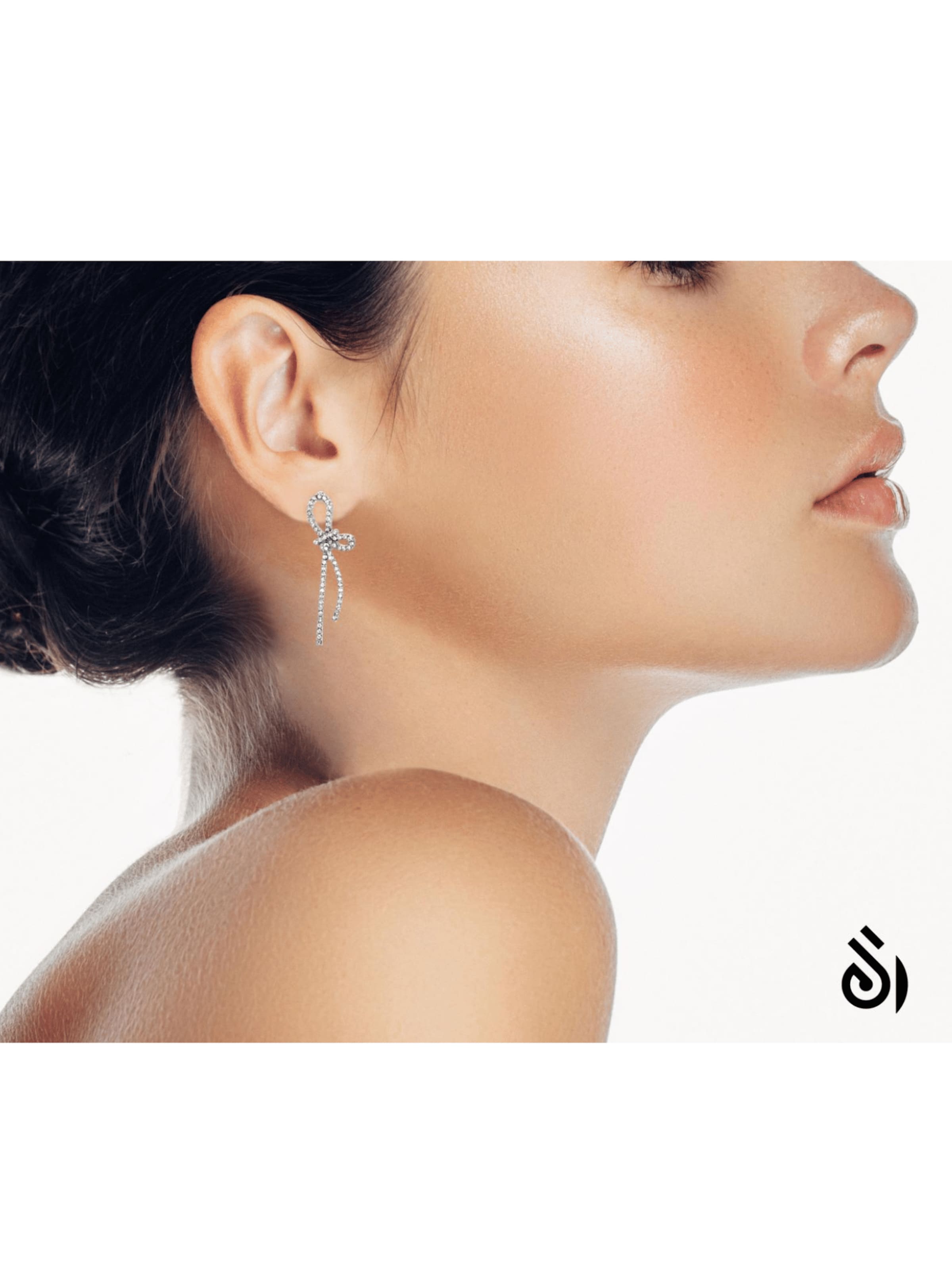 ARS-ARGENTI Earrings 'DEAR KNOT' in Silver