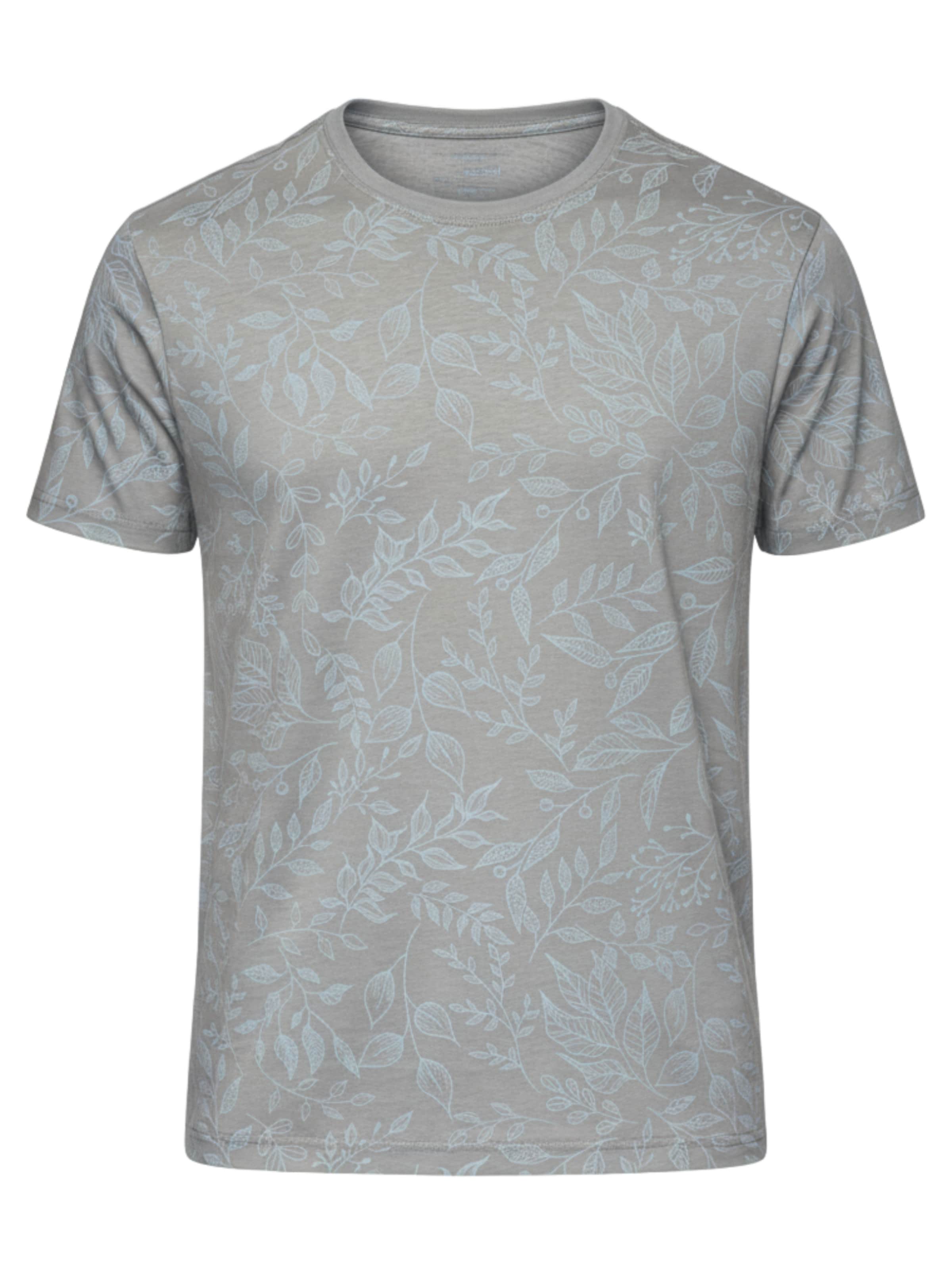 Ombre Shirt in Grijs: voorkant