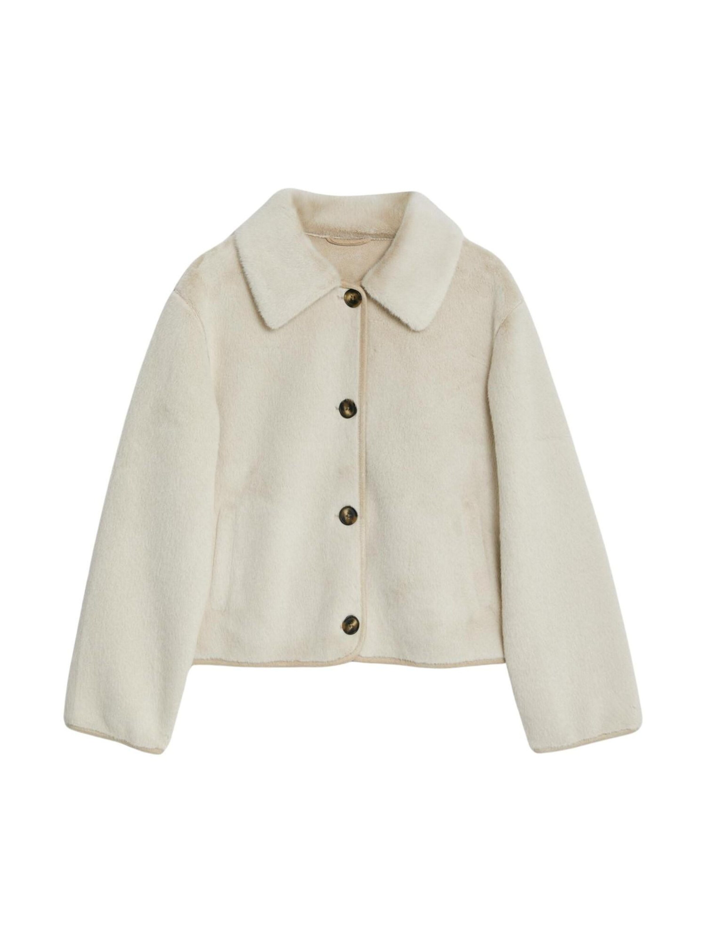 Marks & Spencer Between-Season Jacket in Beige: front