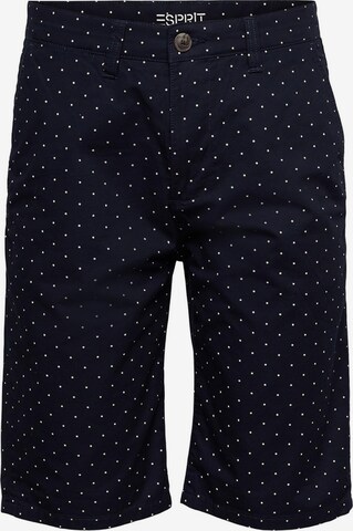 ESPRIT Regular Broek in Blauw: voorkant