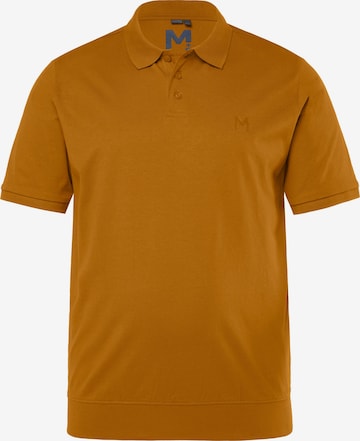 Men Plus Shirt in Braun: Vorderseite