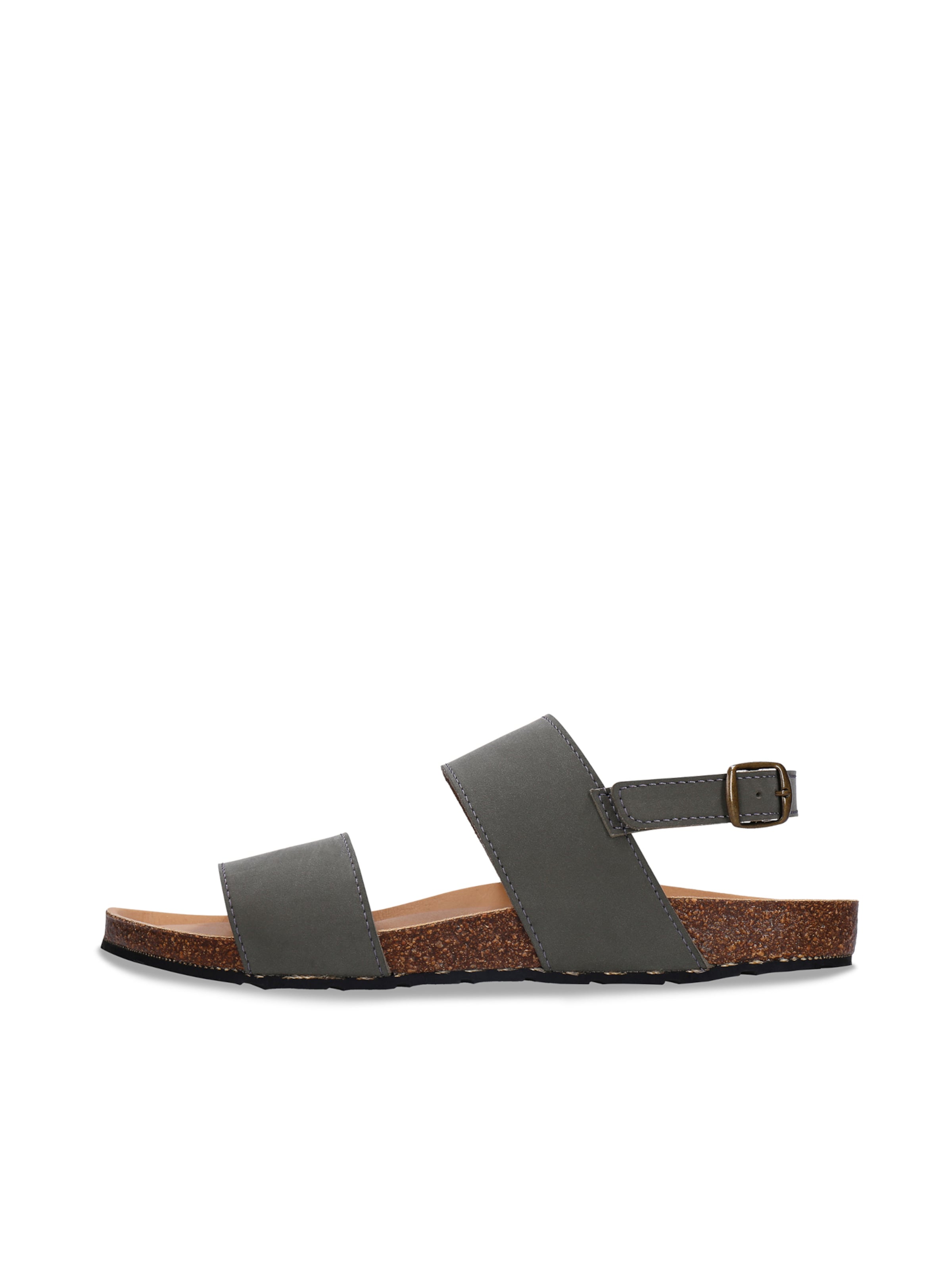 nae Vegan Shoes - Sandalias 'SAVAI' en verde: frente
