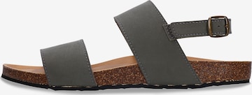nae Vegan Shoes - Sandalias 'SAVAI' en verde: frente