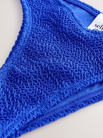 self. Bikinihose in Blau