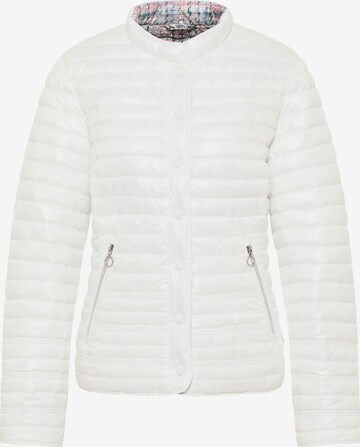 Barbara Lebek Between-Season Jacket in White: front