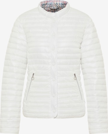 Barbara Lebek Between-Season Jacket in White: front