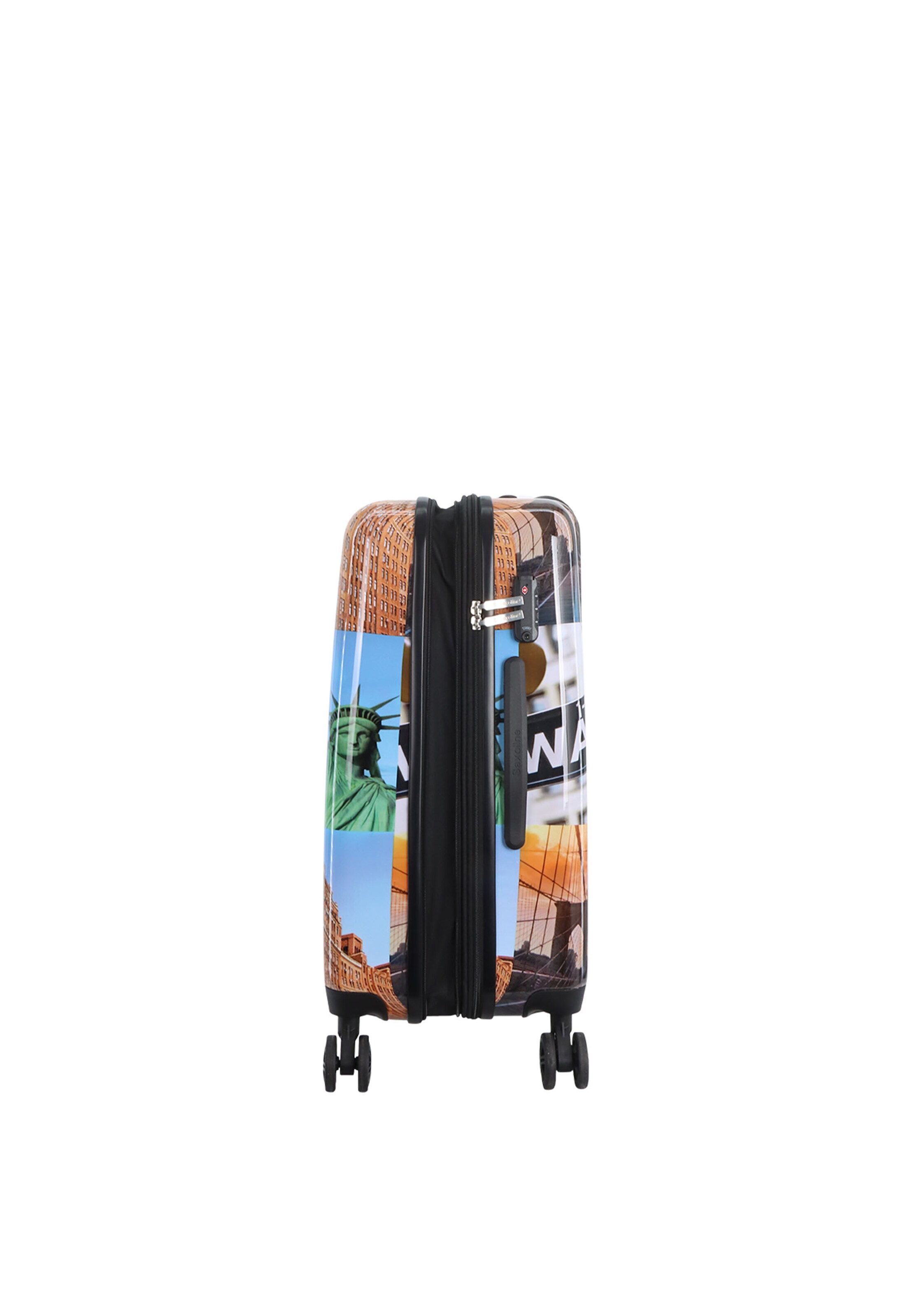 Saxoline Koffer 'The Big Apple' in Mischfarben