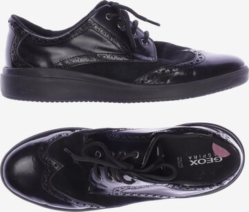 GEOX Flats & Loafers in 38 in Black: front
