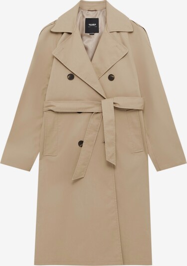 Pull&Bear Between-seasons coat in Sand, Item view