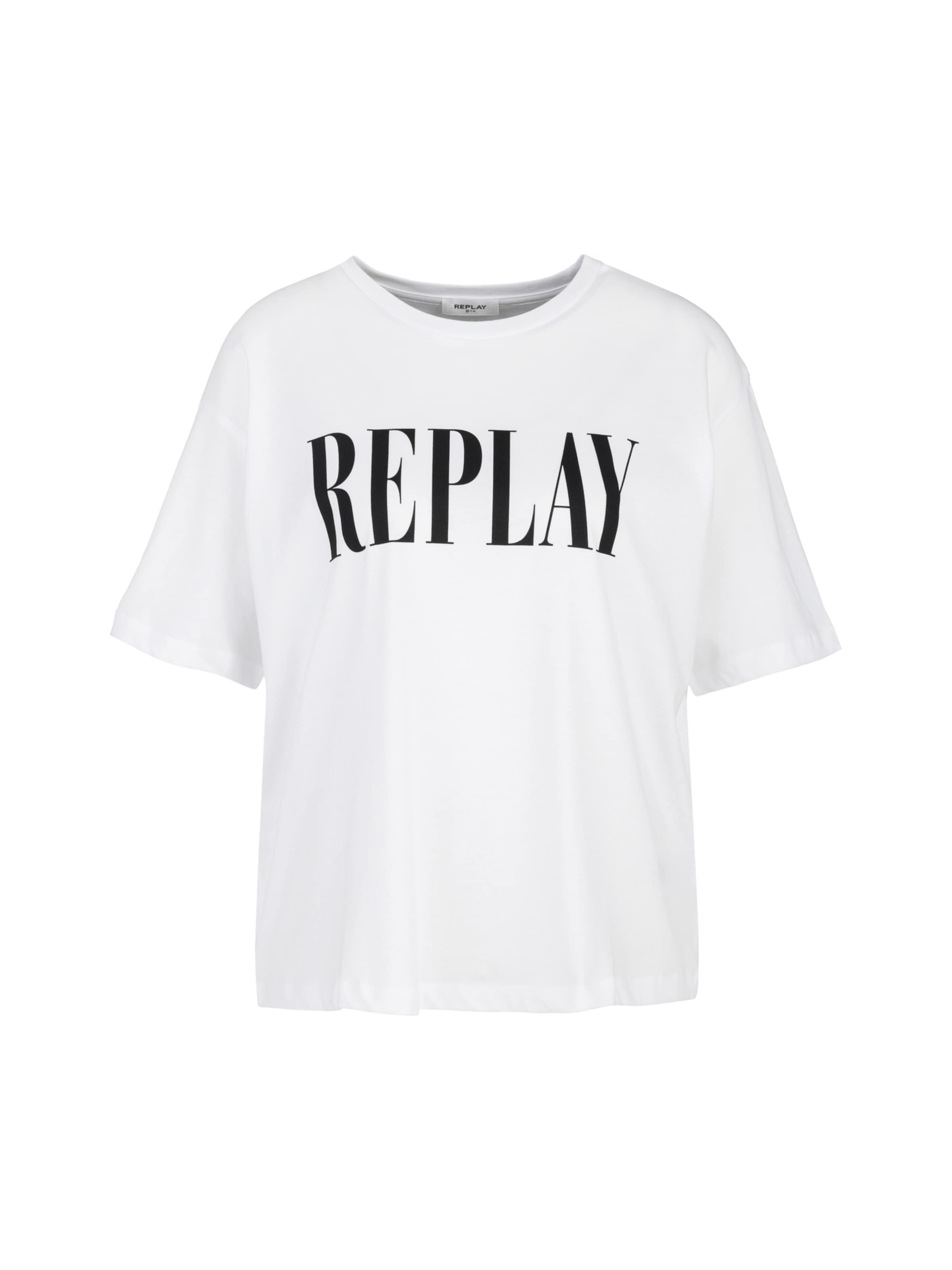 REPLAY T-Shirt in Weiß: Vorderseite