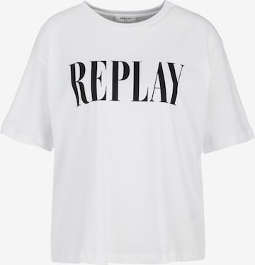 REPLAY Shirt in White: front
