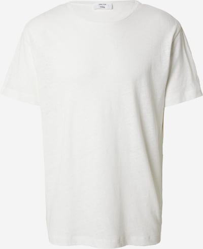 DAN FOX APPAREL Μπλουζάκι 'Caspar' σε λευκό μαλλιού, Άποψη προϊόντος