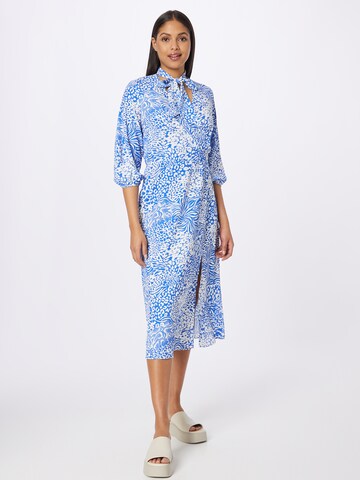 Wallis Dress in Blue: front