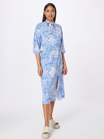 Robe Wallis en bleu : devant