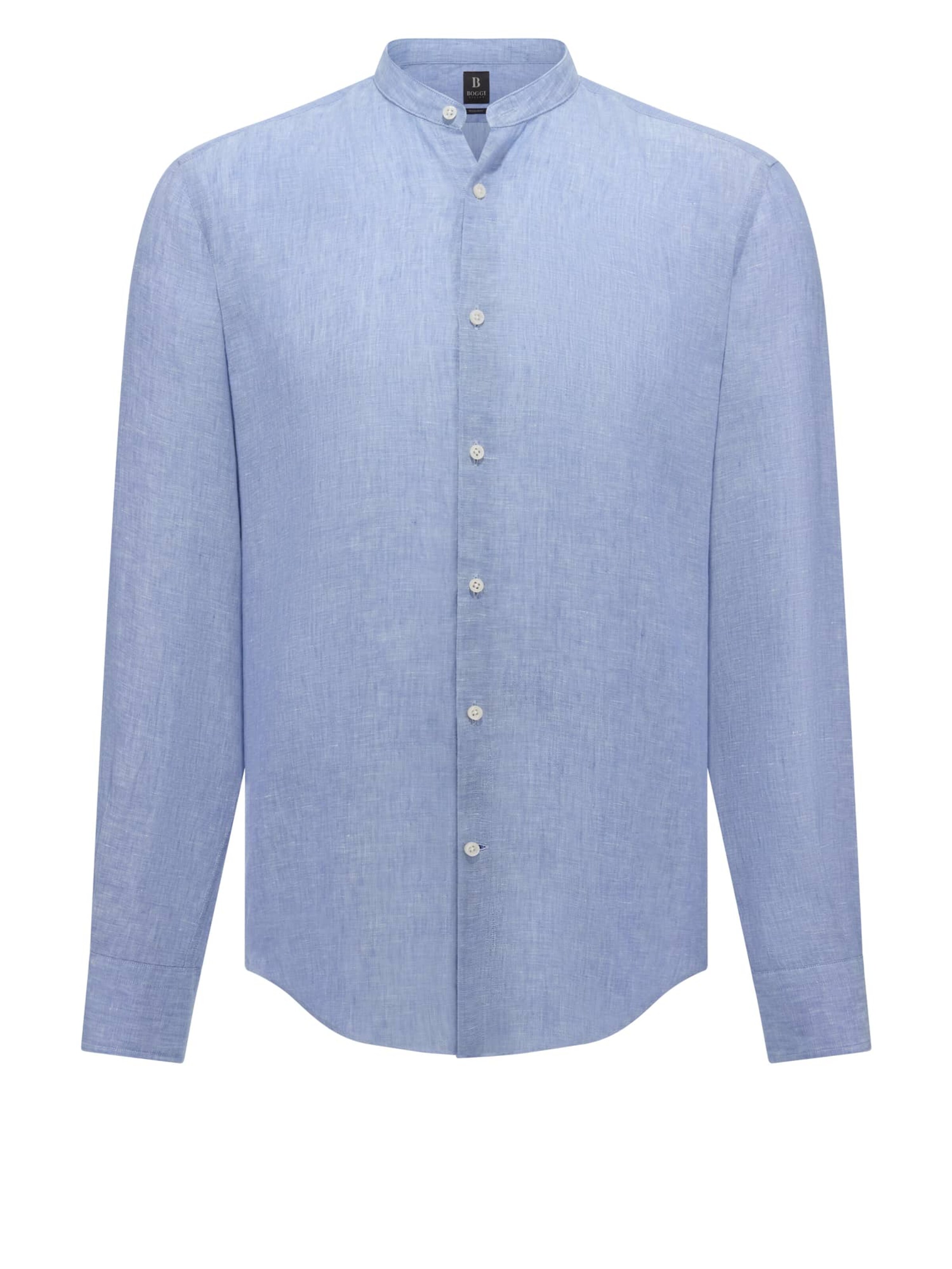 Boggi Milano Hemd in Blau: Vorderseite