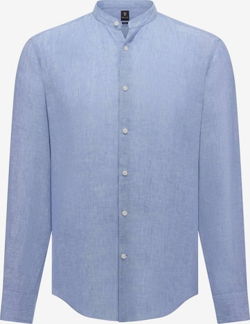 Boggi Milano Hemd in Blau: Vorderseite