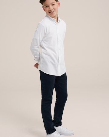 WE Fashion Regular fit Srajca | bela barva