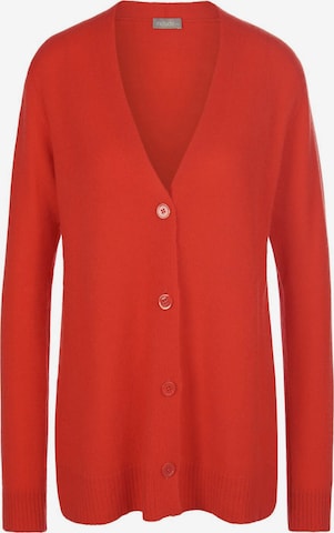 include Knit Cardigan in Red: front