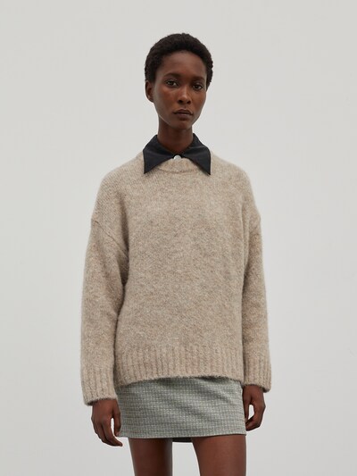 EDITED Sweater 'Elyse' in mottled brown, View model
