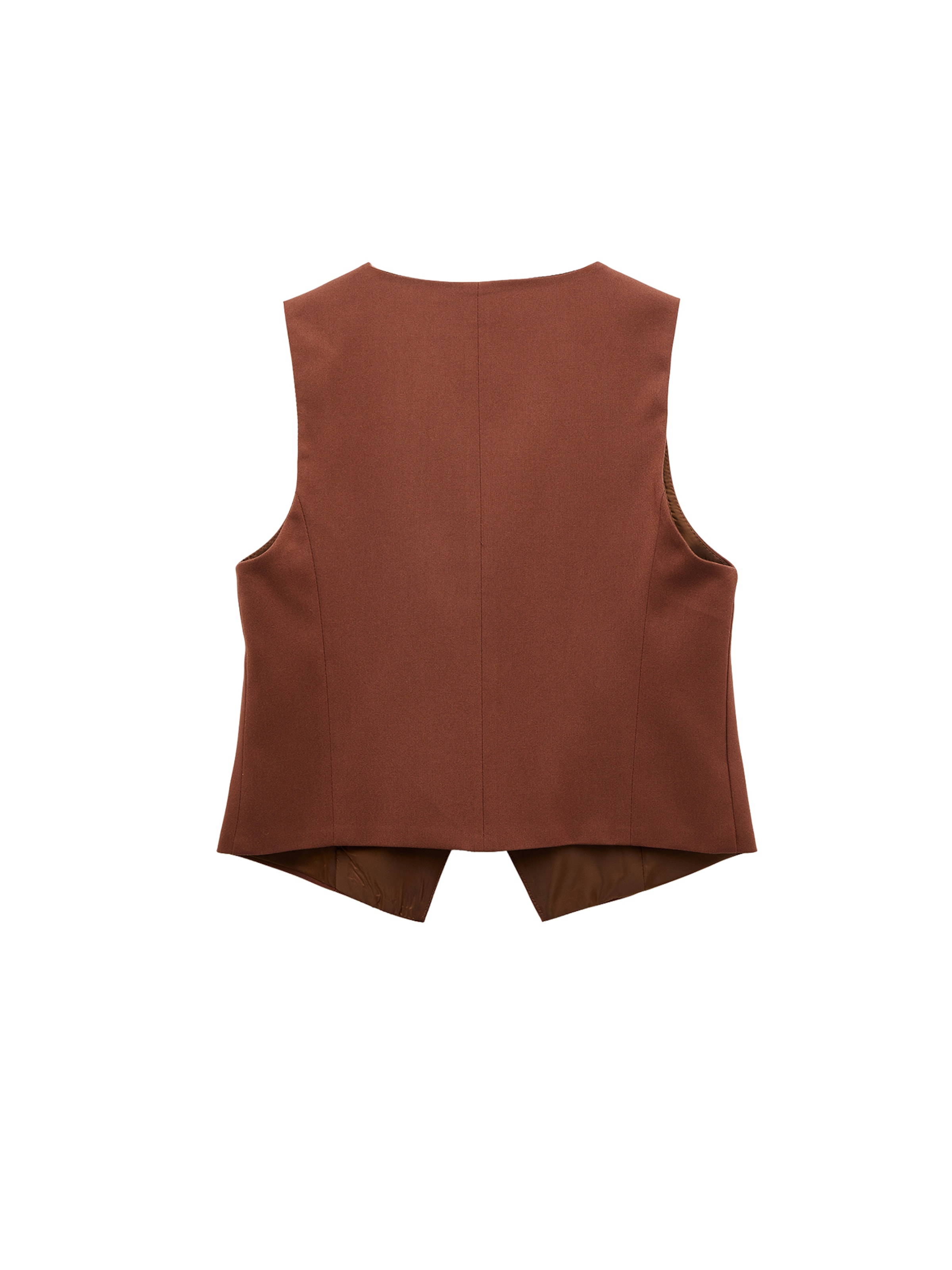 Koton Gilet in Bruin