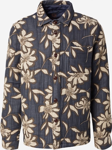 MOS MOSH Regular Fit Paita 'MMGDavid Gallia' värissä sininen: etupuoli