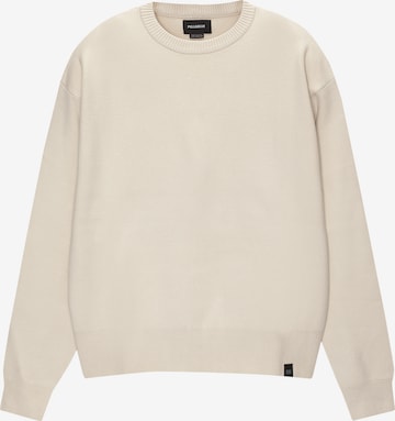 Pullover di Pull&Bear in bianco: frontale