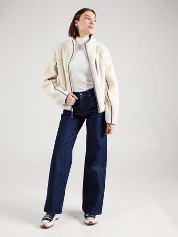 Veste en polaire CONVERSE en beige