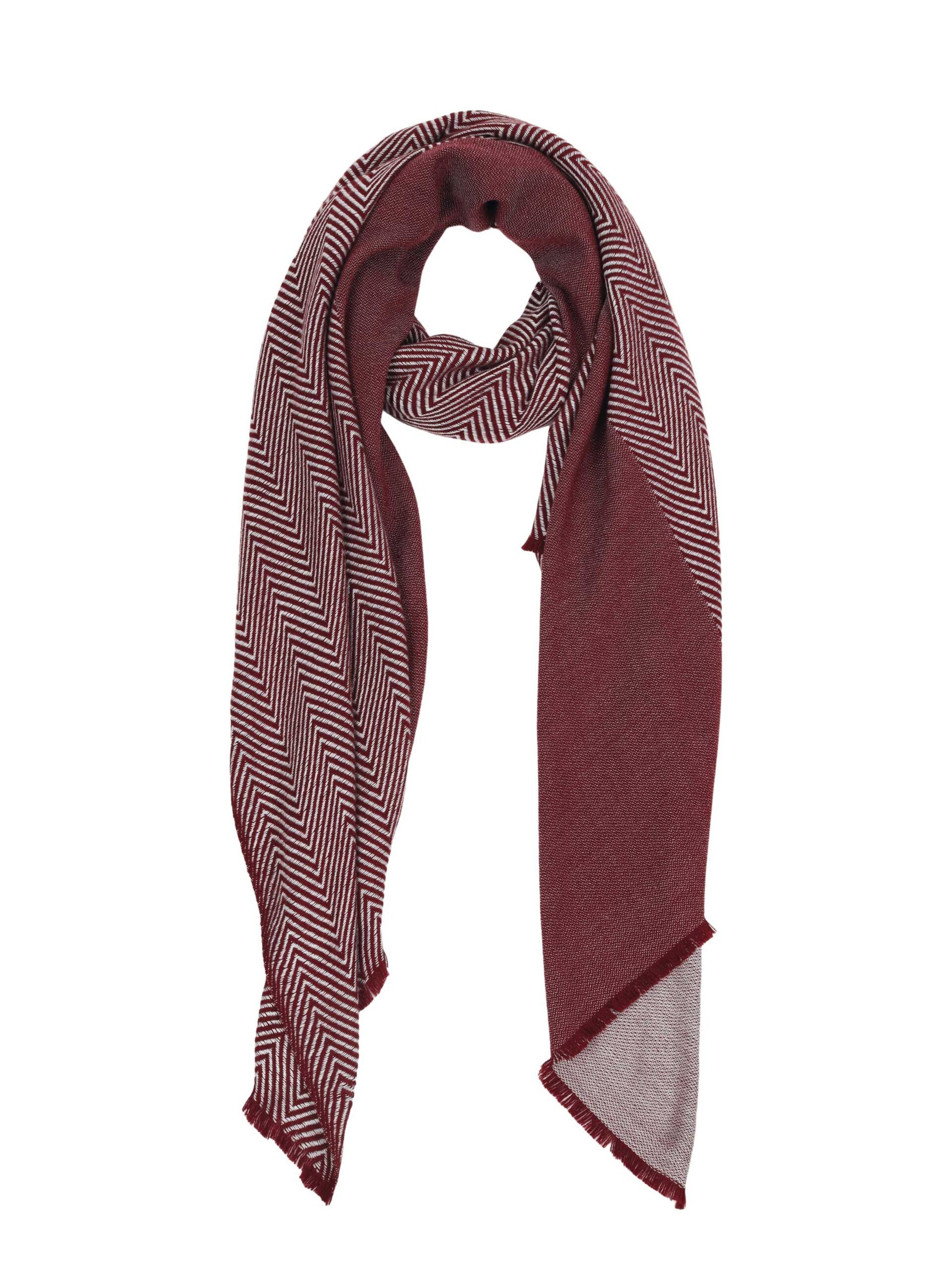 SAMAYA Schal 'Muds' in Rot: Vorderseite