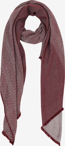 SAMAYA Schal 'Muds' in Rot: Vorderseite