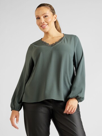 ABOUT YOU Curvy Tunic 'Ivana' in Green: front