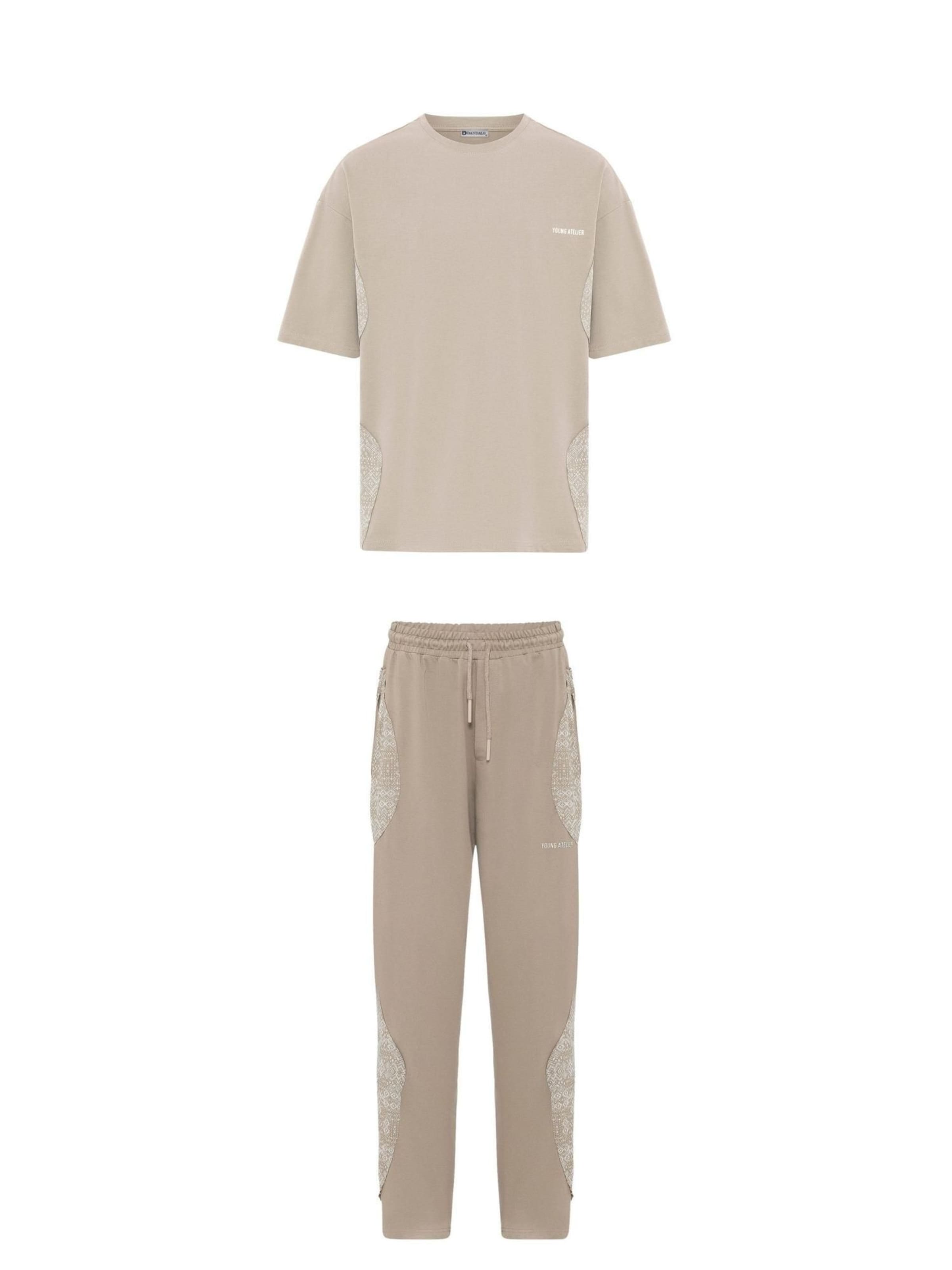 Dandalo Házi ruha - barna: elől