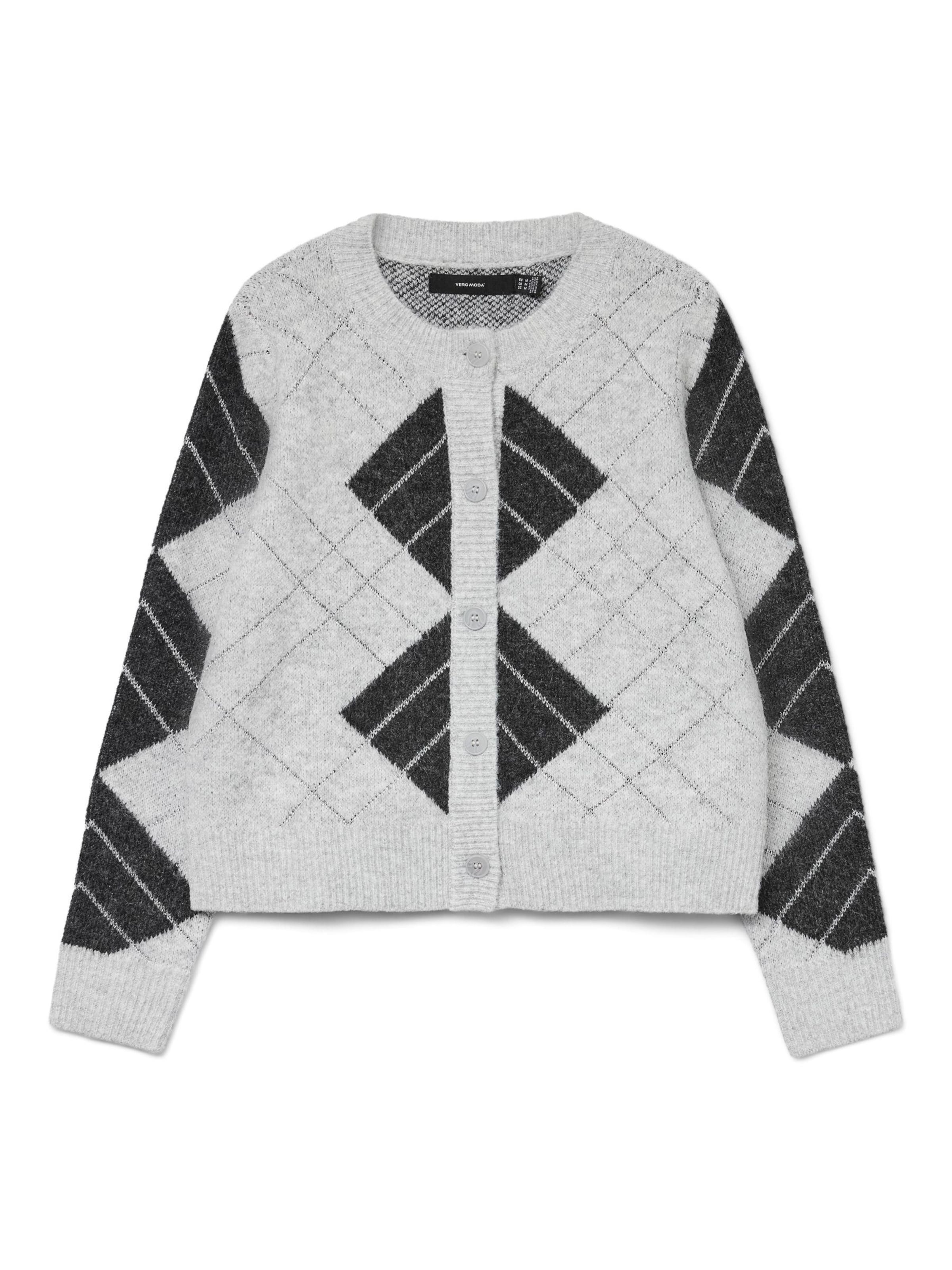 VERO MODA - Cárdigan 'DAE' en gris: frente