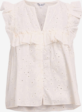 OBJECTBluza 'OBJCilie' - bijela boja: prednji dio