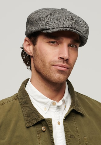 Bonnet Superdry en gris : devant