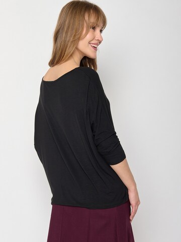 GREENBOMB Shirt 'Nature Forest Jog' in Schwarz
