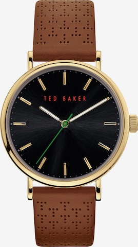 Ted Baker Analoog horloge in Bruin: voorkant