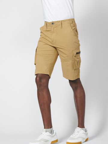 KOROSHI Regular Shorts in Beige