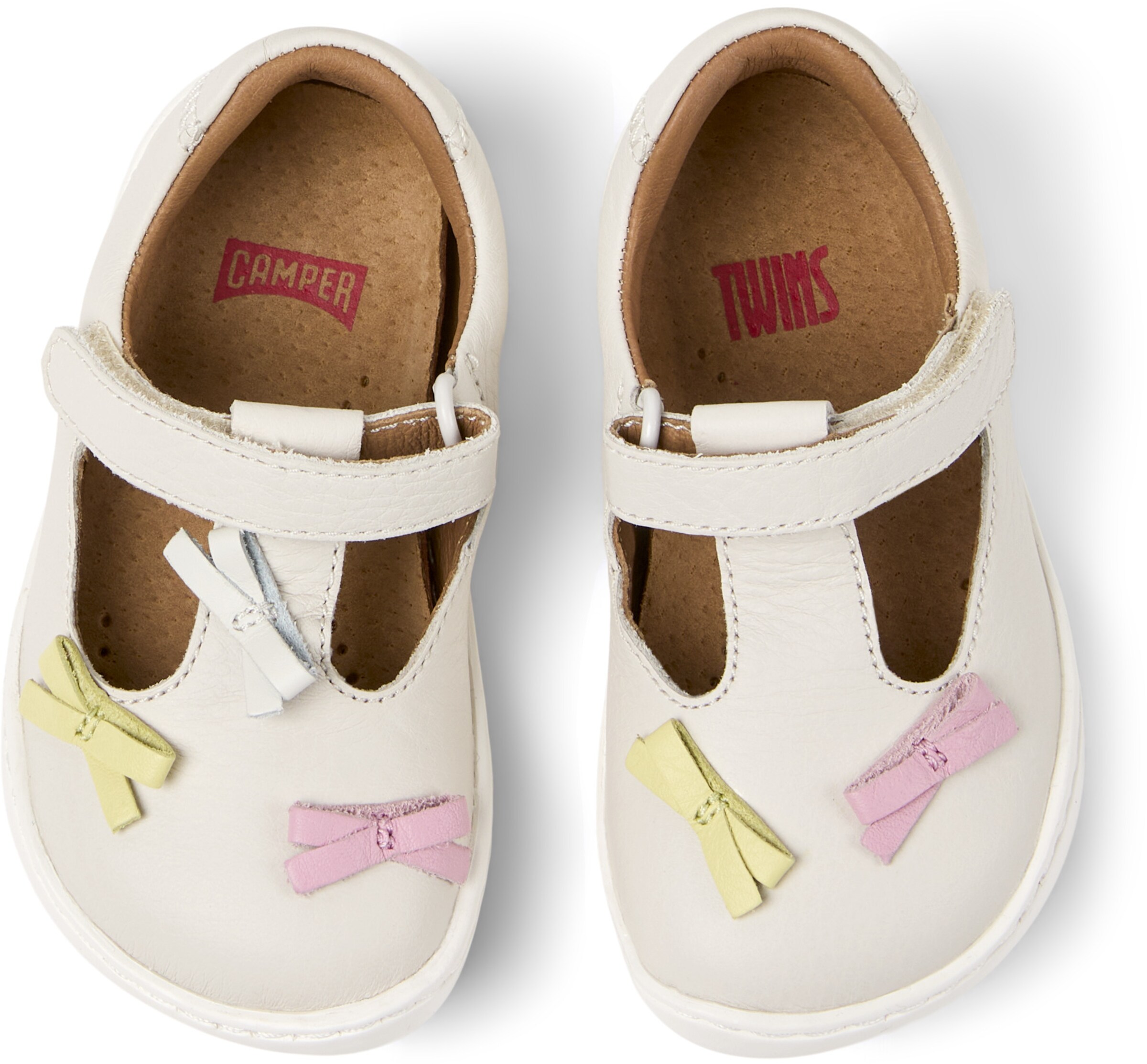 CAMPER Ballerina 'Peu Cami Twins' in Weiß