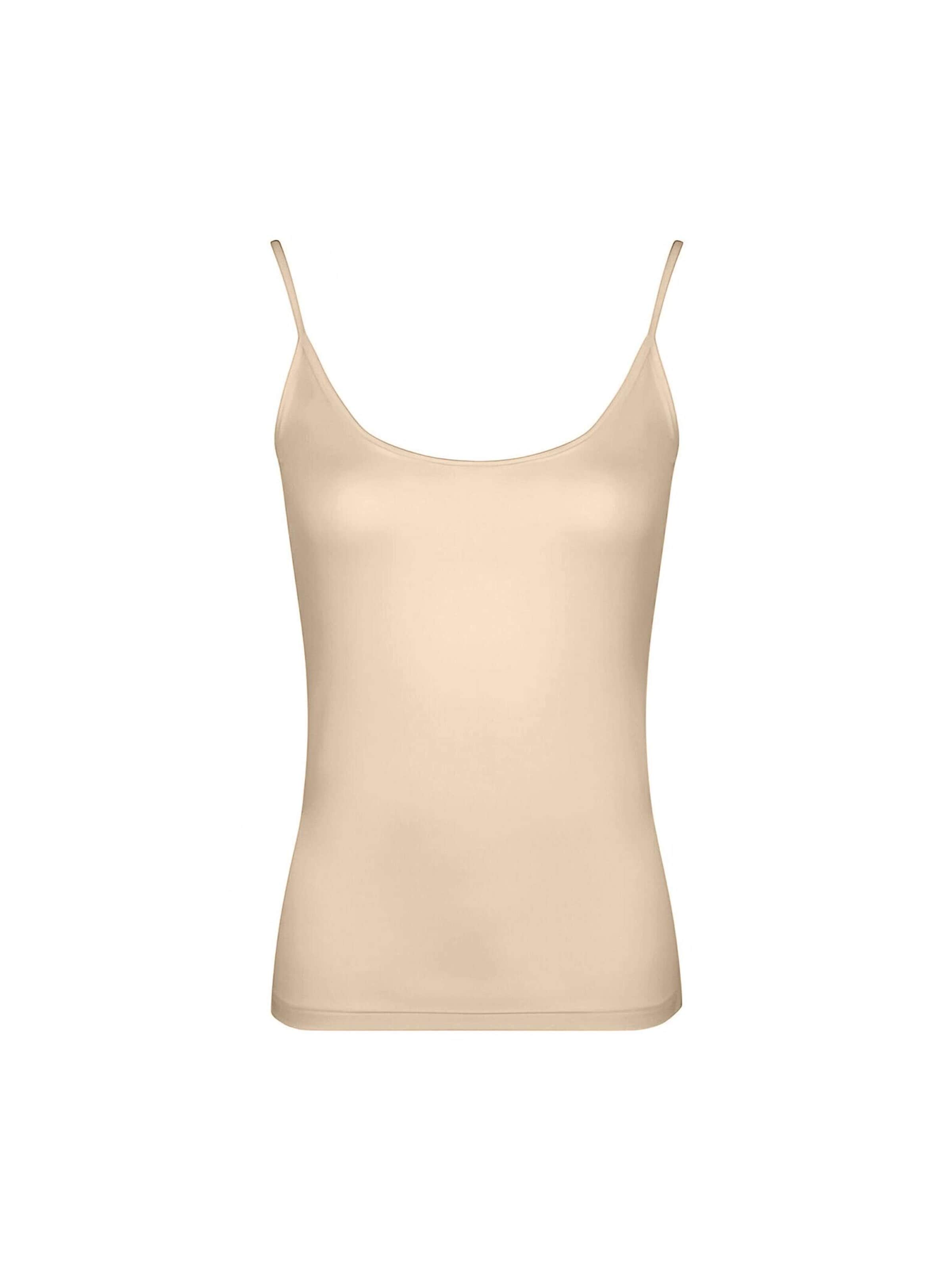 Maxte Undershirt 'BASIC MAX Spaghetti-Tanktop 3er Pack' in Beige