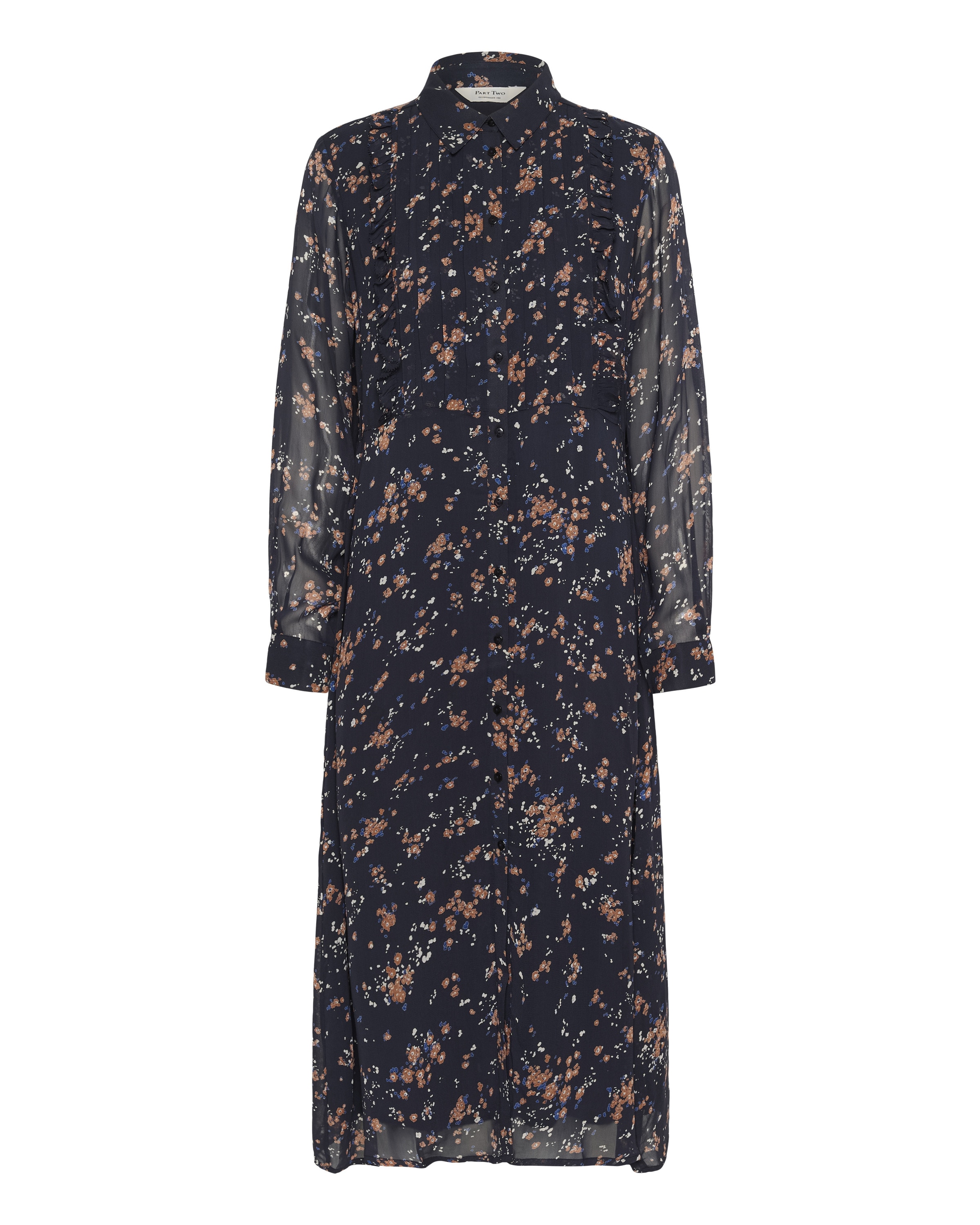 Robe-chemise 'ValinkaPW' Part Two en bleu : devant