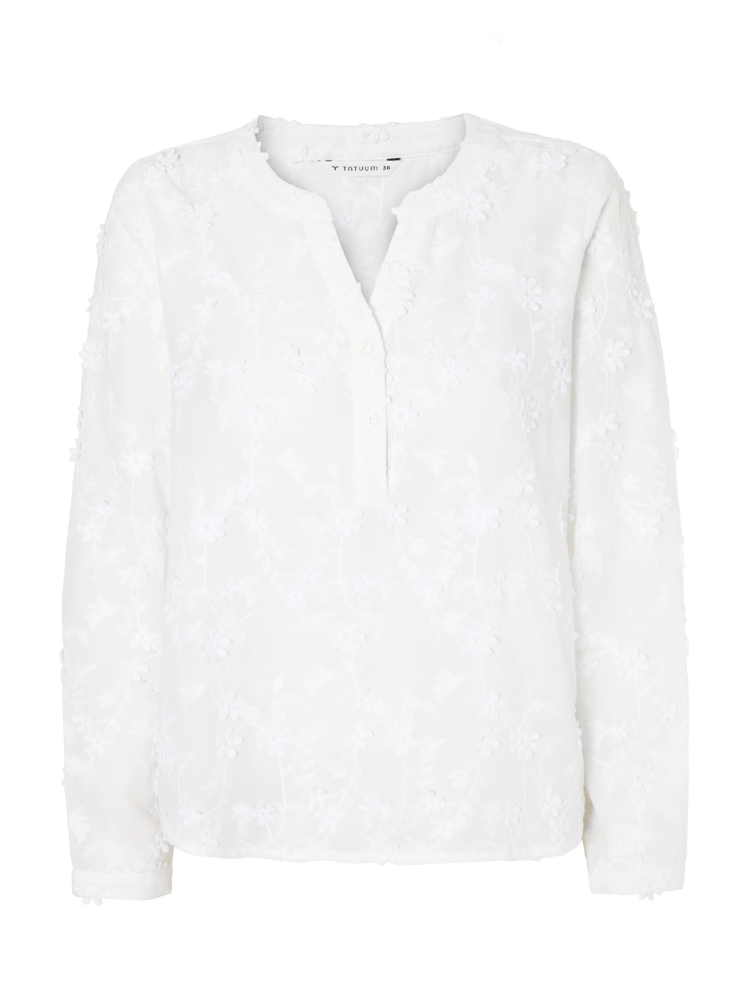 TATUUM Bluse 'RELIA' i hvid: forside