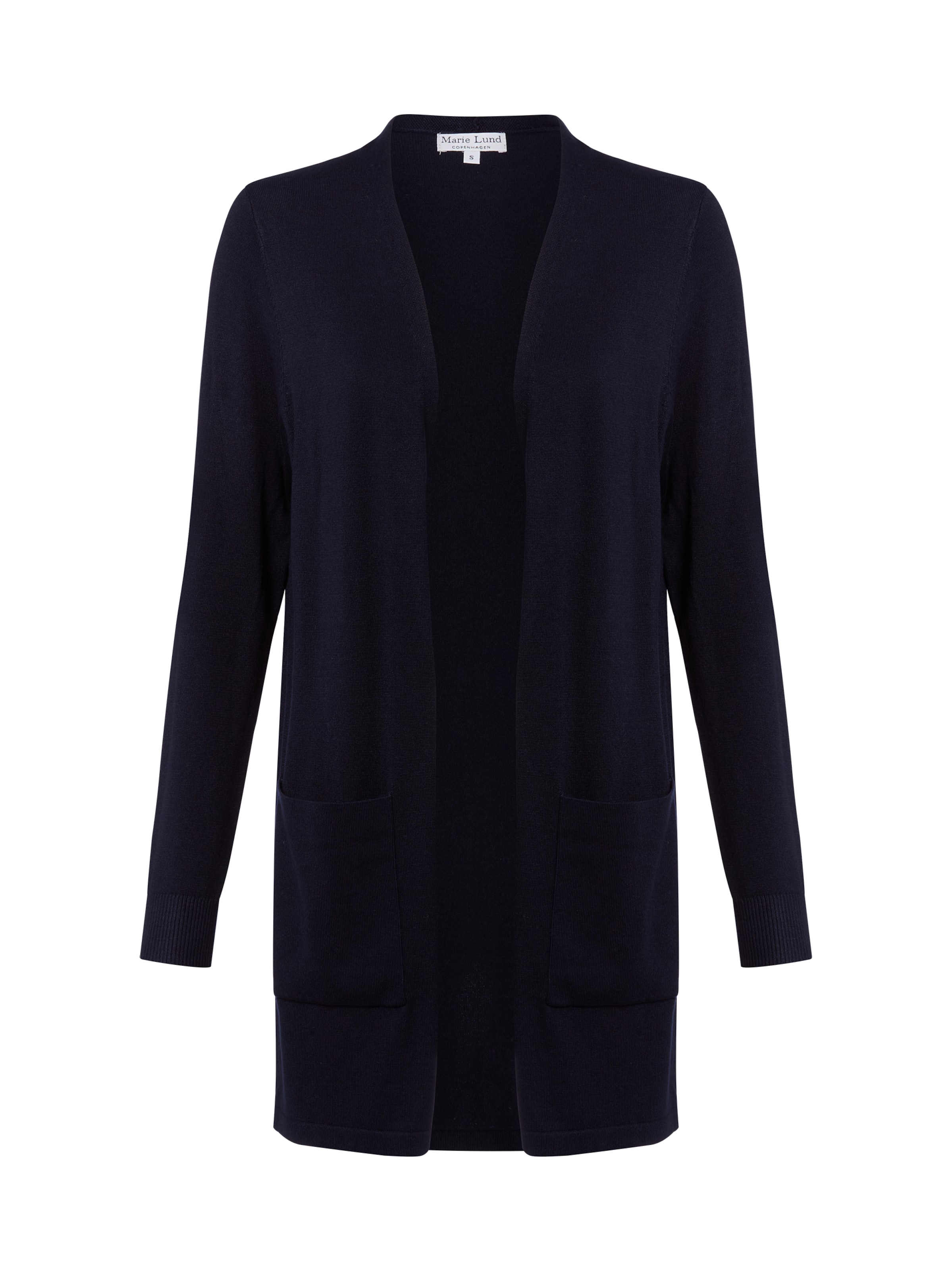 Cardigan Marie Lund en bleu : devant