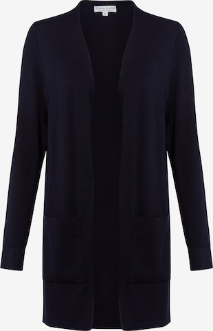 Cardigan Marie Lund en bleu : devant
