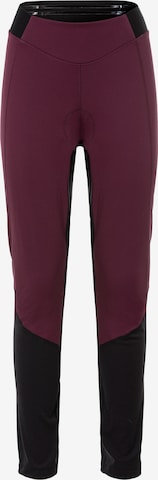 VAUDE Regular Outdoor trousers ' Posta II ' in Red: front